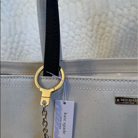 ♠️ 🆕 Kate Spade SET Minnie Mouse TOTE and a KEYCHAIN - Picture 9 of 16